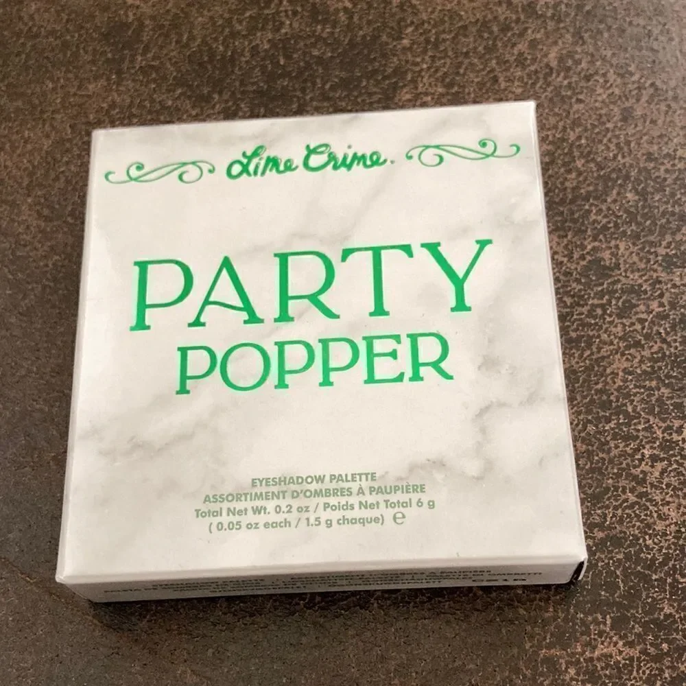 Lime Crime Party Popper Eyeshadow Palette